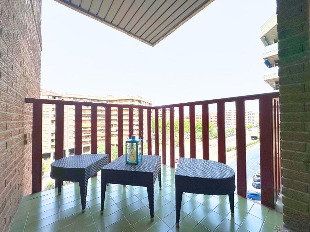 Dos Torres Tauriel - Espacioso Apartamento Con Impresionantes Vistas Y Garaje Privado Saragossa Exterior foto